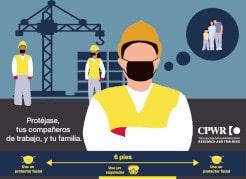 COVID-19 Infographic -- Face Coverings: Protect Your Family
