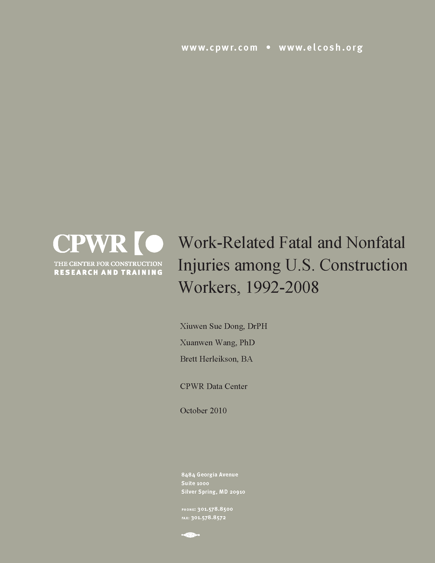 work-relatedfatalandnonfatalinjuriesamongusconstructionworkers1992-2008_cover_page_01 work-relatedfatalandnonfatalinjuriesamongusconstructionworkers1992-2008_cover_page_01