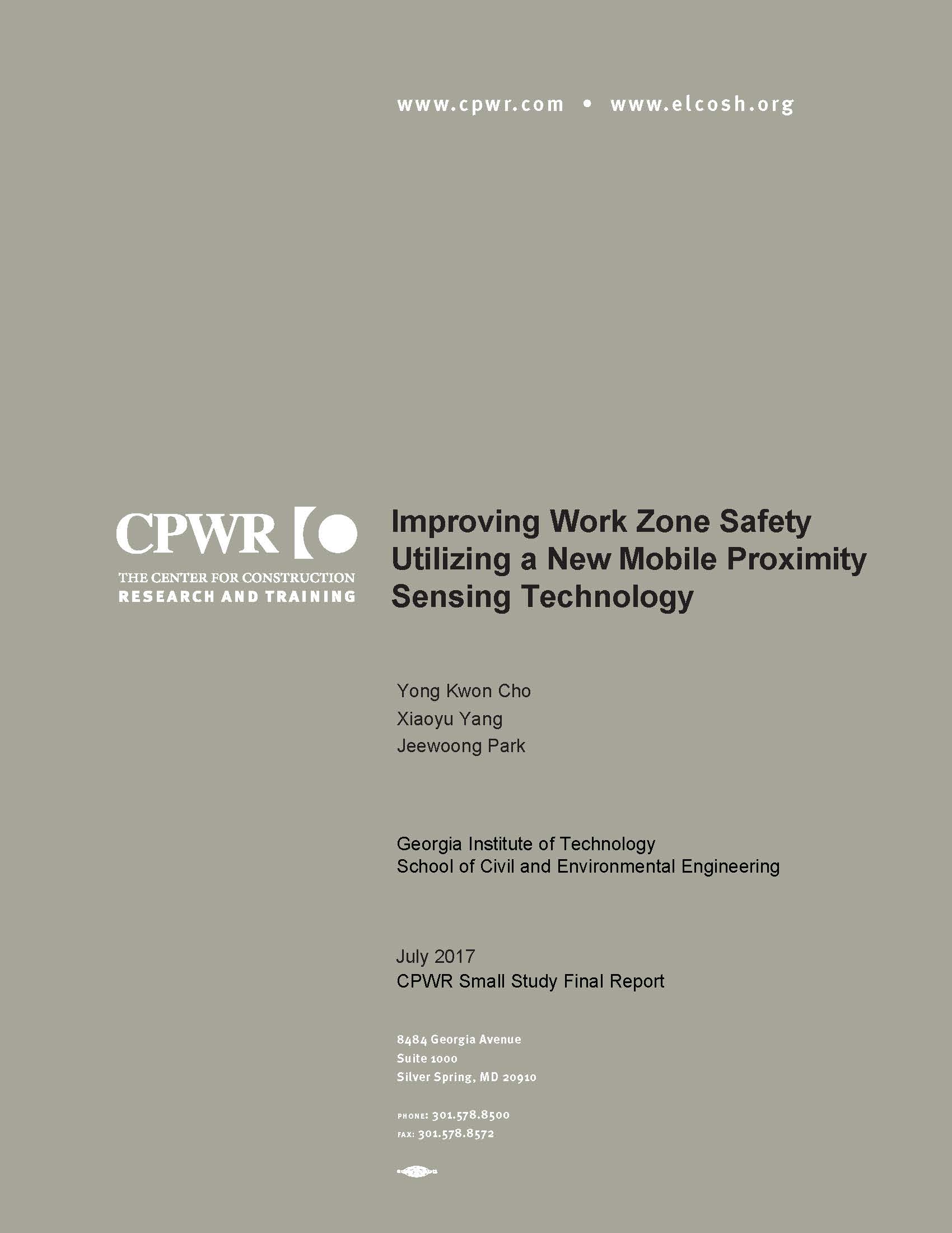 Cho Report Cover