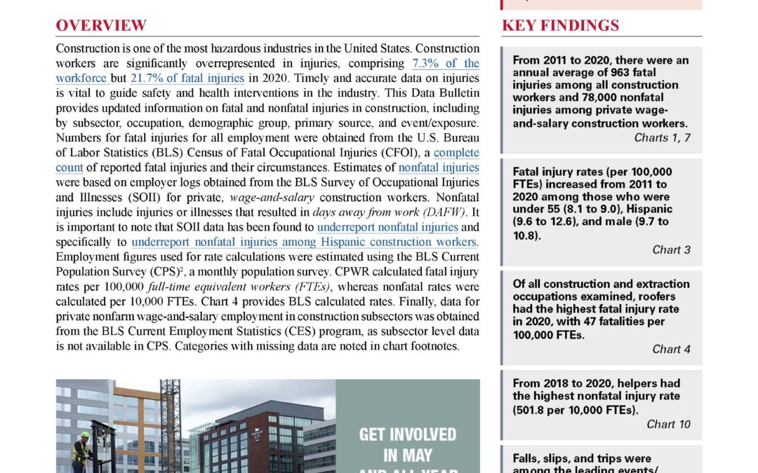 May 2022 Data Bulletin cover page