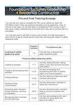 FSL4Res Pre and Post Test