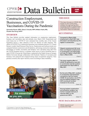 Cover of the June 2021 Data Bulletin