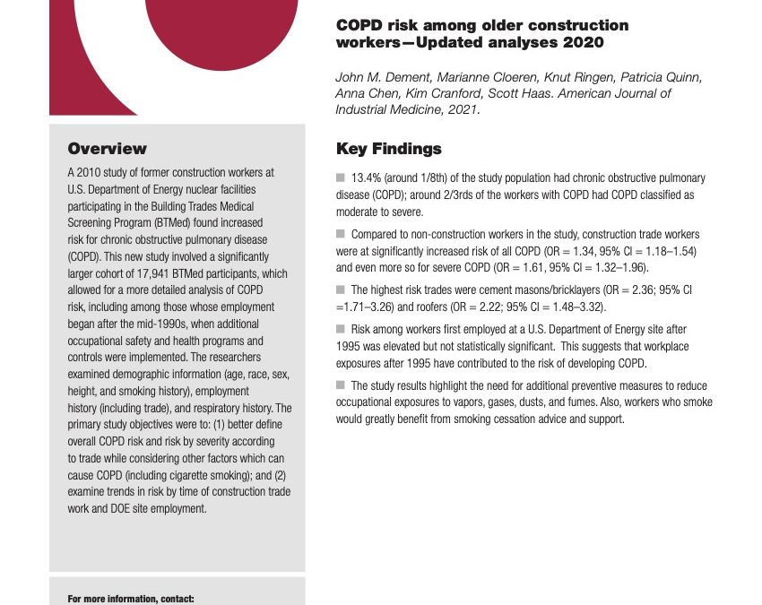 Key Finding -- COPD study