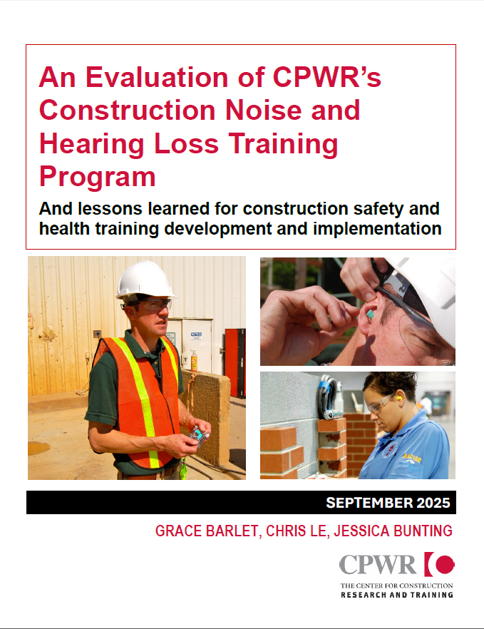 An Evaluation of CPWR’s Construction Noise and Hearing Loss Training...