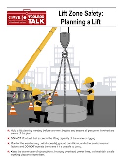 Planning a safe lift Toolbox Talk thumbnail