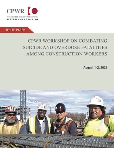 Cover of CPWR Workshop Report