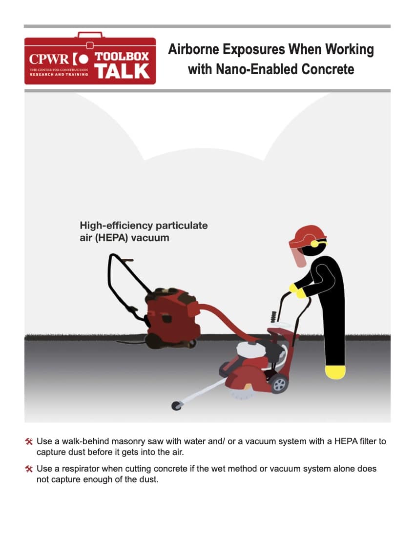 Toolbox Talk -- Nano-enabled concrete