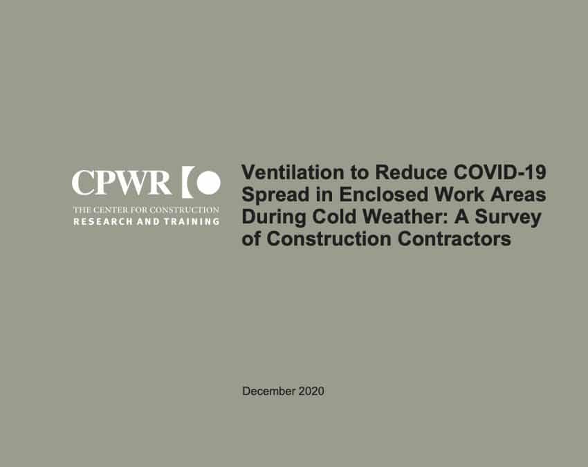 Ventilation report cover